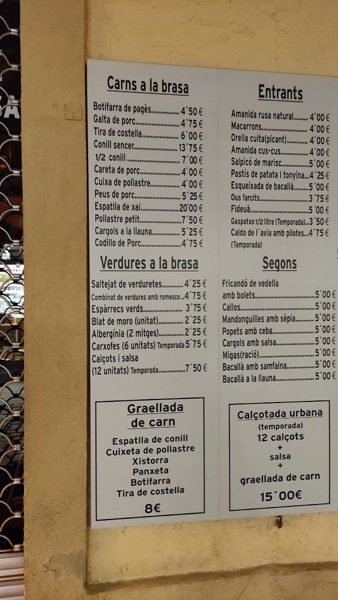 TotCarbó Photo Menu 1