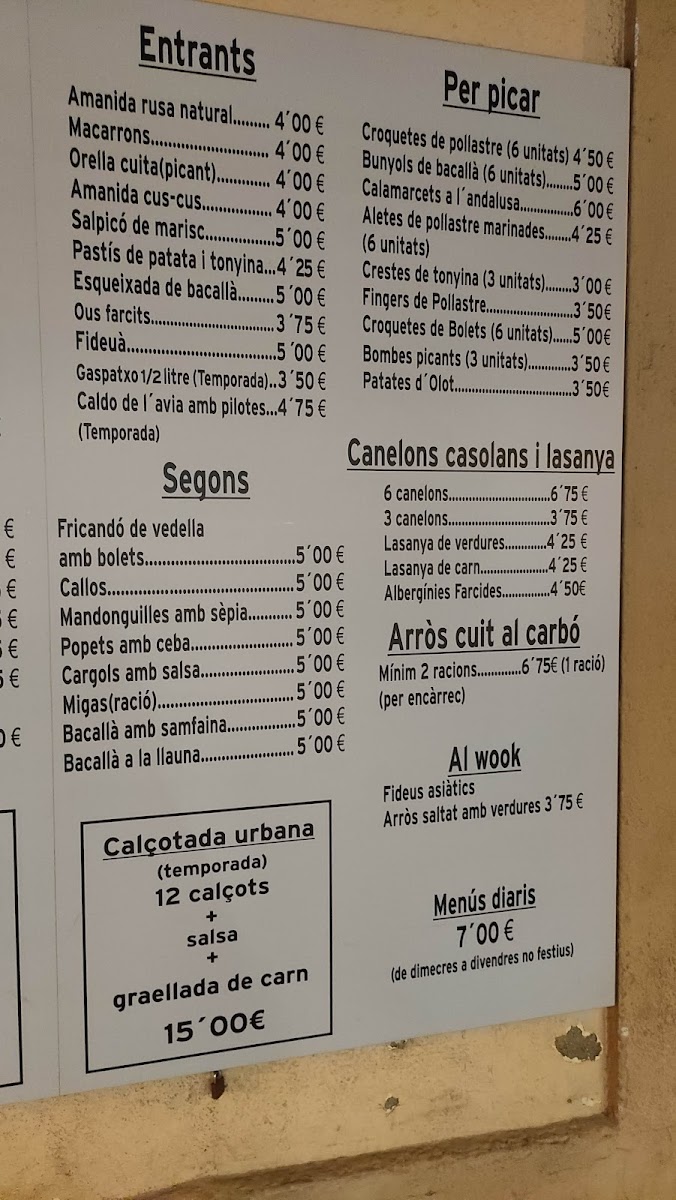 TotCarbó Photo Menu 2