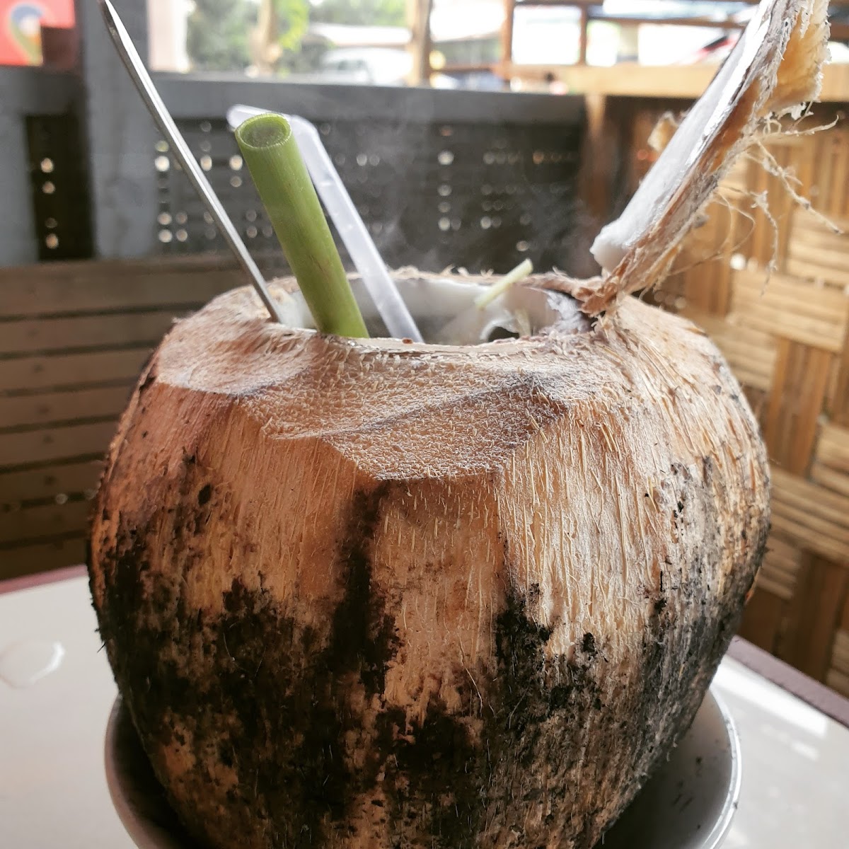 Kelapa Muda Bakar Warung Bungsu