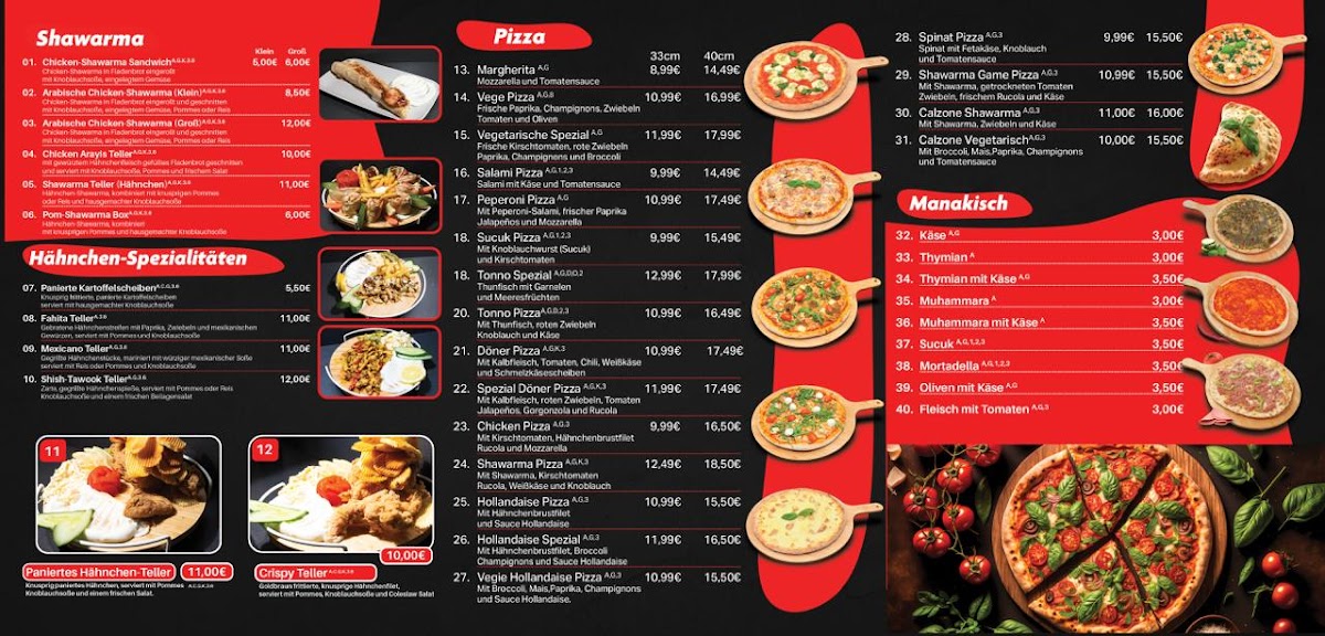 Shawarma Game Photo Menu 2