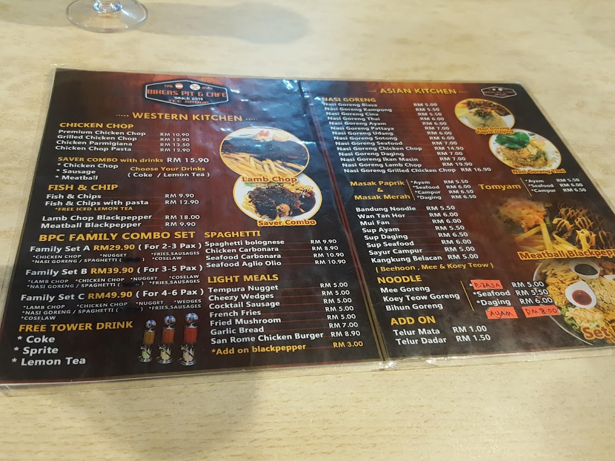 BIKERS PiT & CAFE Photo Menu 1