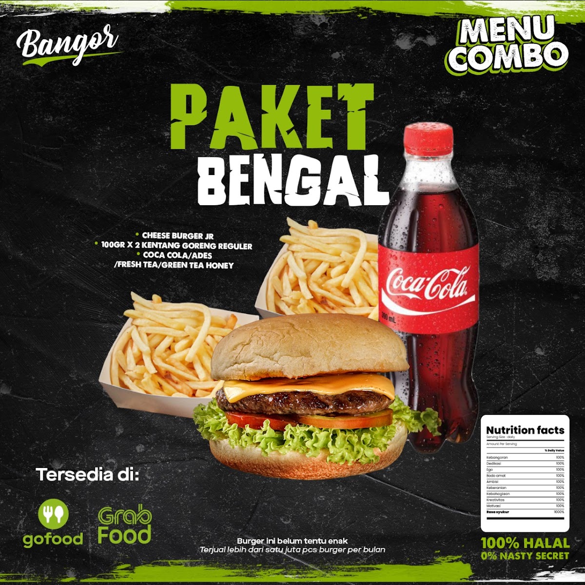 BURGER BANGOR - Mistar Cokrokusumo Photo Menu 5
