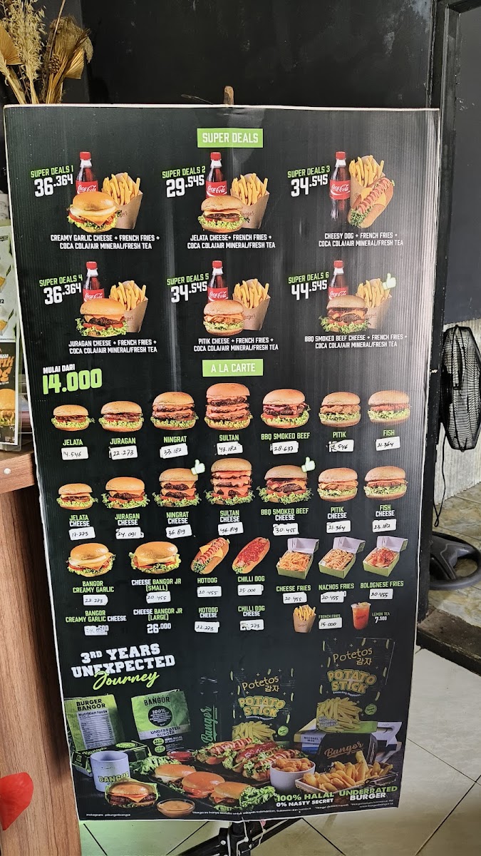 BURGER BANGOR - Mistar Cokrokusumo Photo Menu 6
