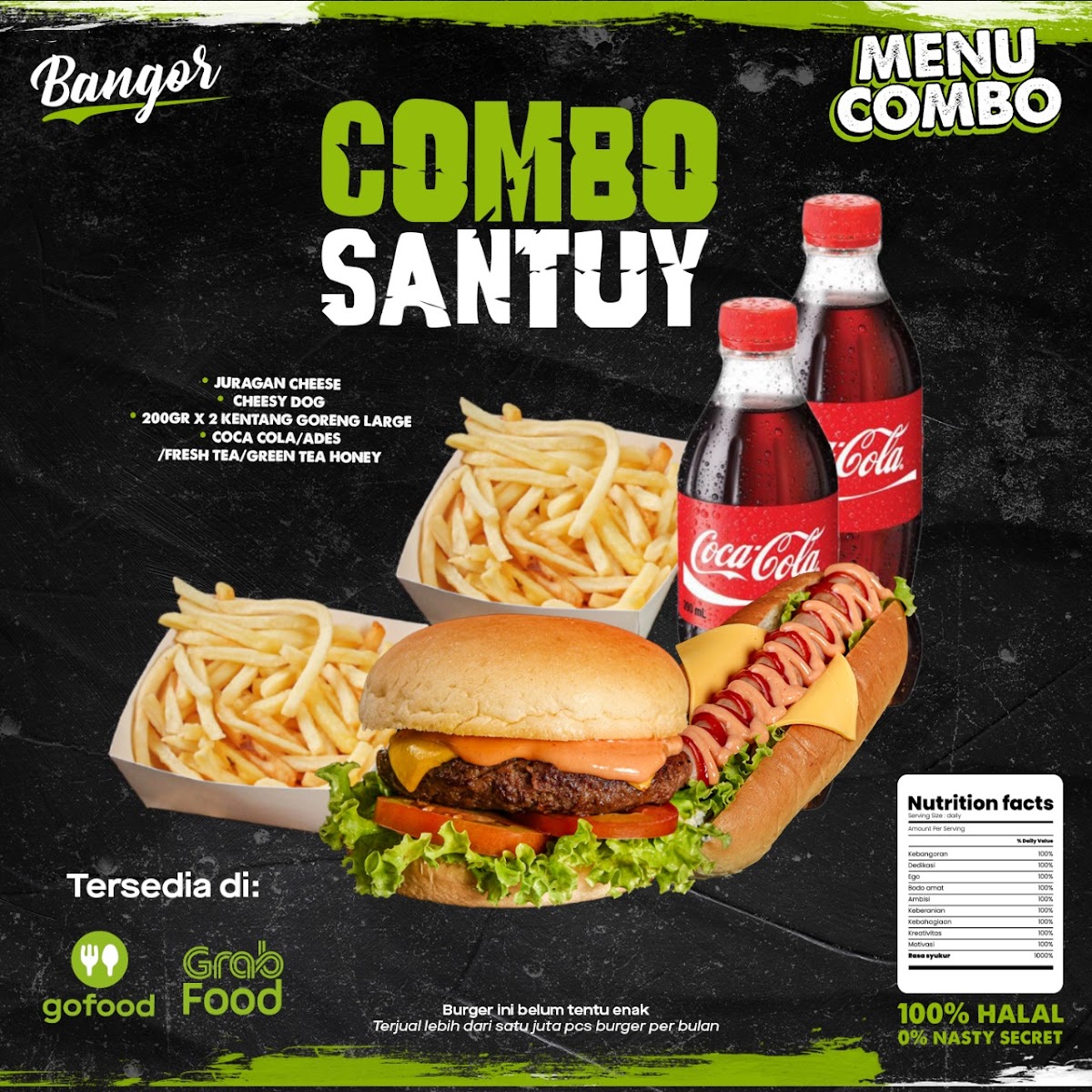 BURGER BANGOR - Mistar Cokrokusumo Photo Menu 7