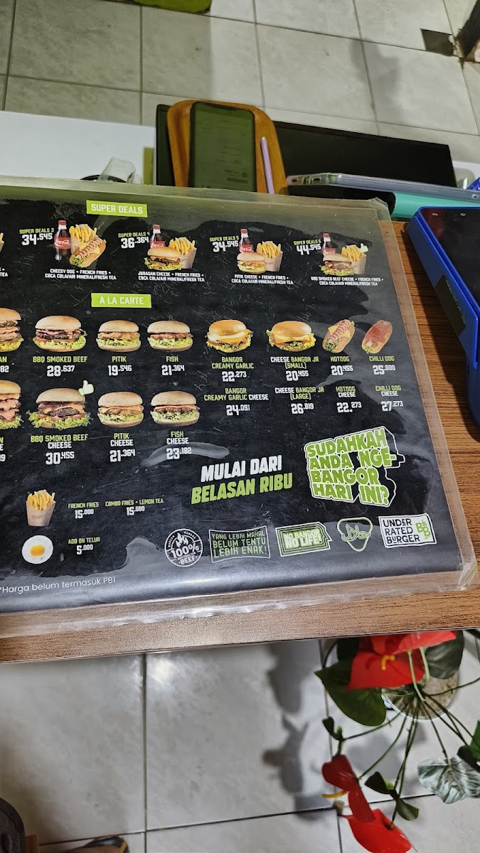BURGER BANGOR - Mistar Cokrokusumo Photo Menu 8
