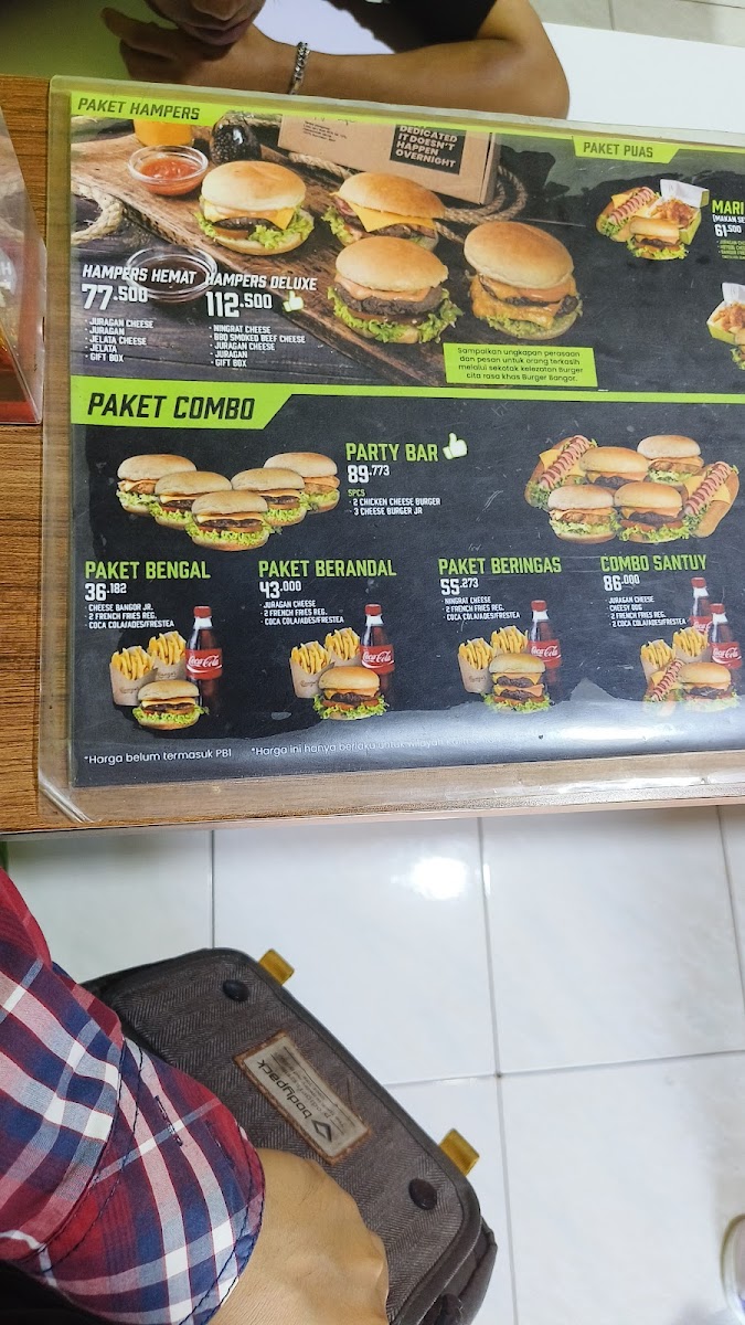 BURGER BANGOR - Mistar Cokrokusumo Photo Menu 9