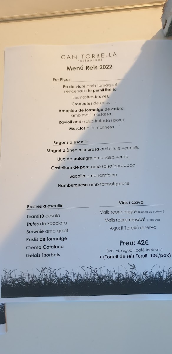 Can Torrella Photo Menu 5