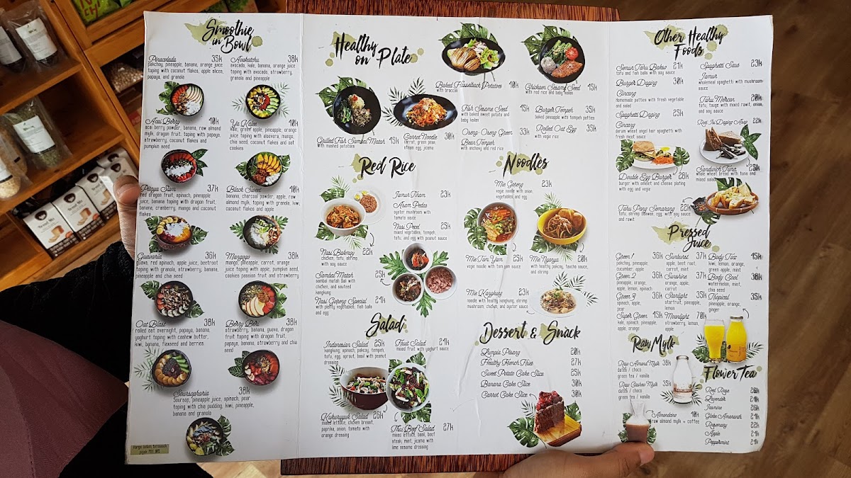 GreenSmoothie Factory Photo Menu 4