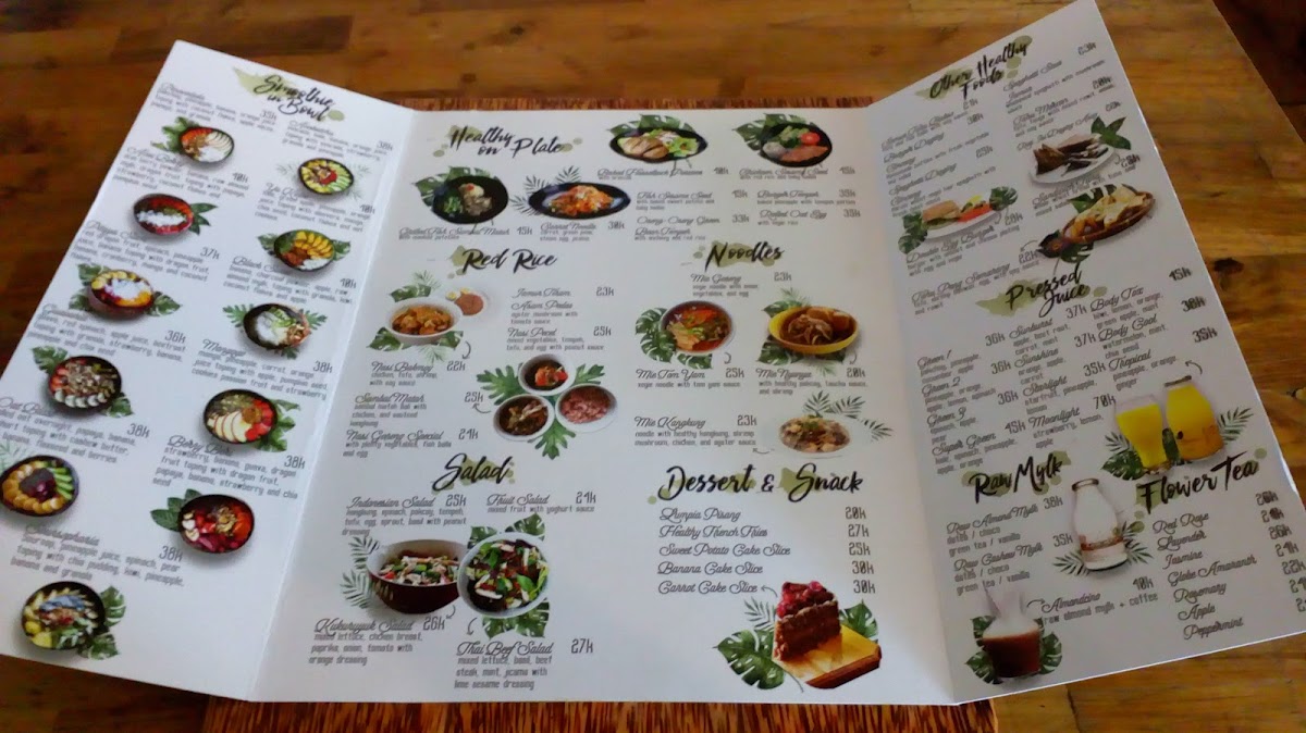 GreenSmoothie Factory Photo Menu 7