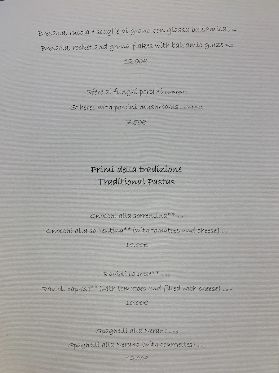 Ristorante Pizzeria Emilia Photo Menu 6