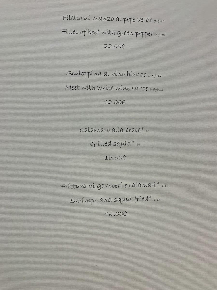 Ristorante Pizzeria Emilia Photo Menu 9
