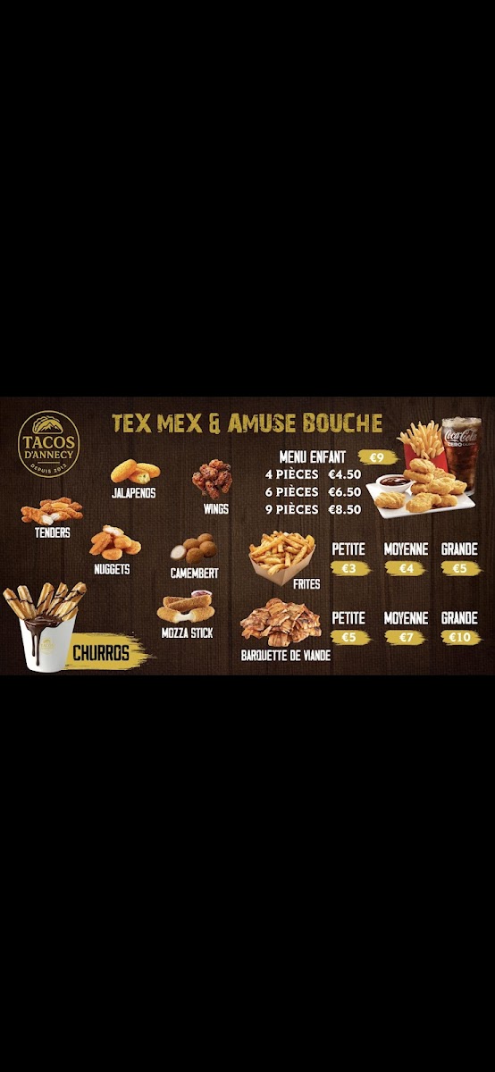 Tacos d’Annecy Photo Menu 5