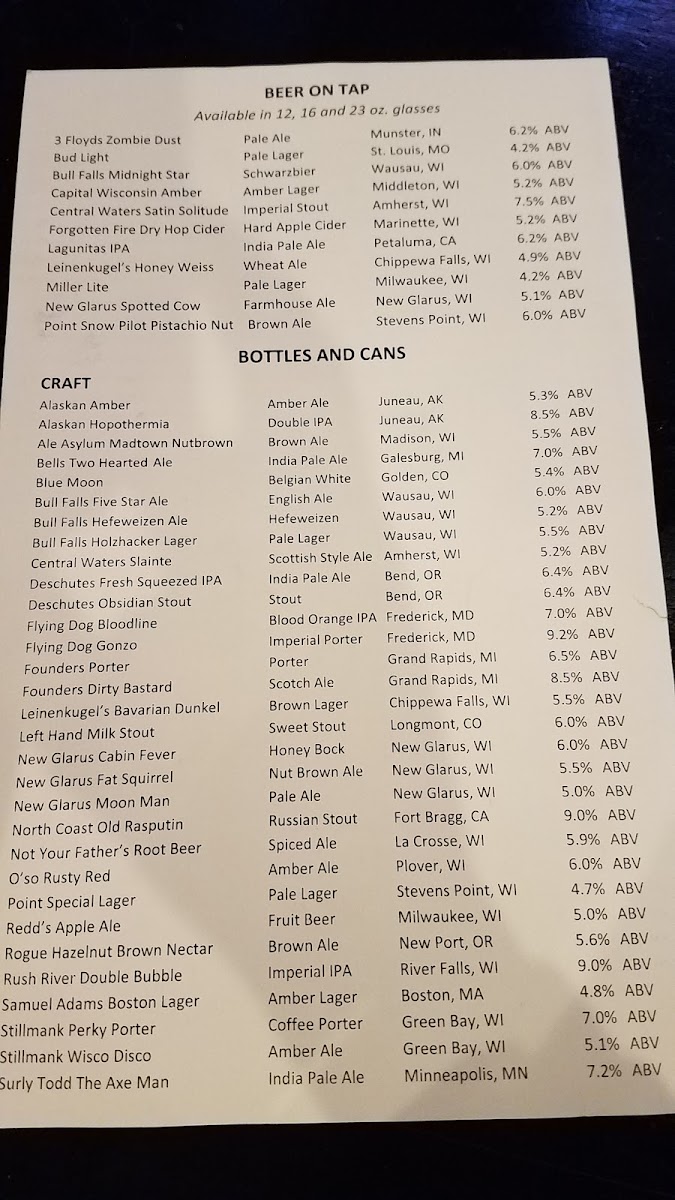 Lumberyard Bar & Grill Photo Menu 10