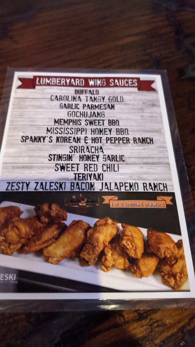 Lumberyard Bar & Grill Photo Menu 9