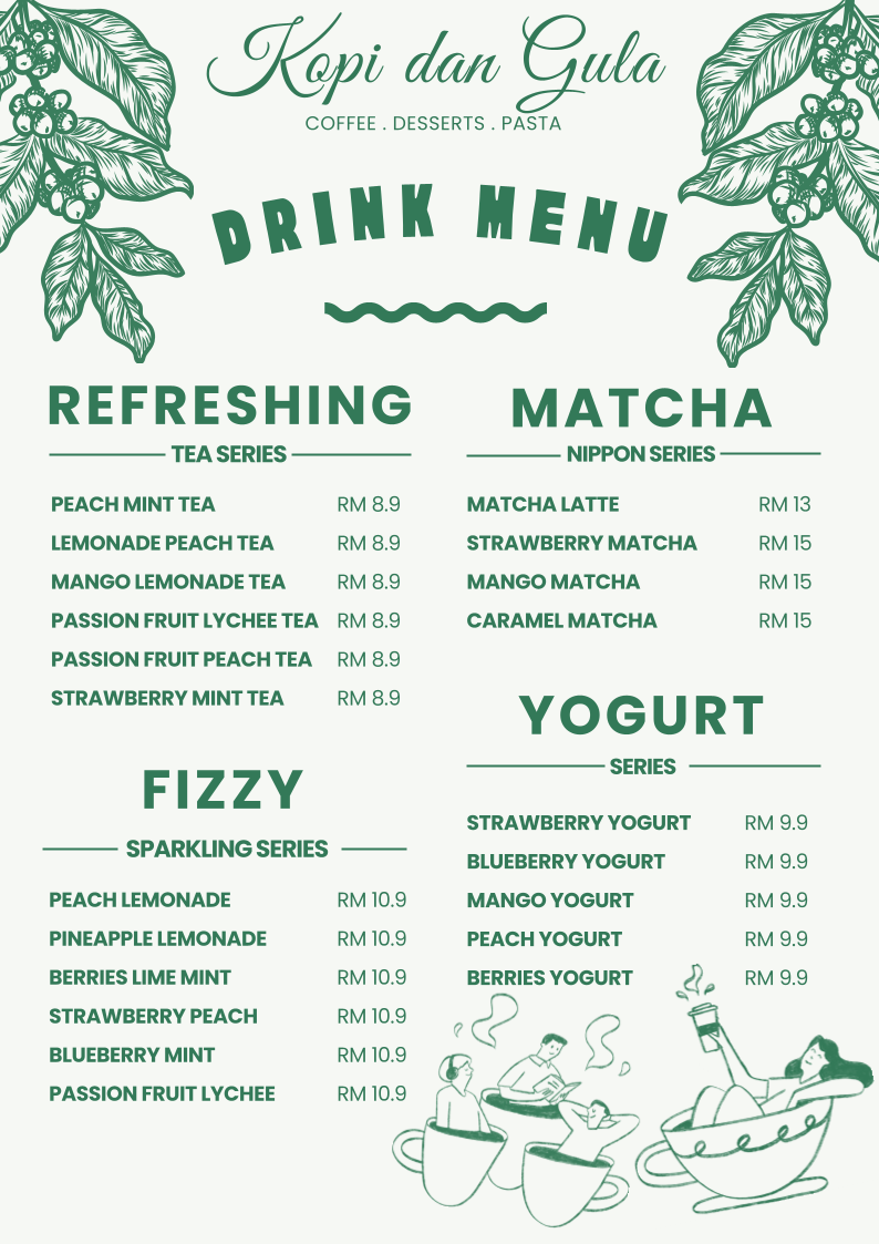 Kafe Kopi dan Gula Photo Menu 2
