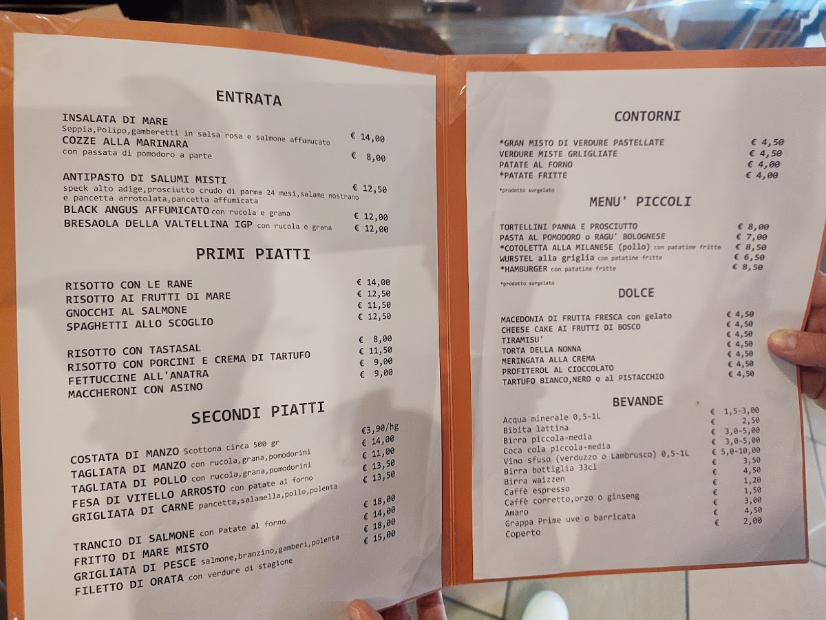 Pizzeria Trattoria Stella Photo Menu 1