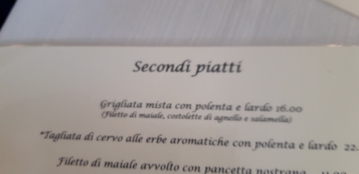 La Baita Photo Menu 10