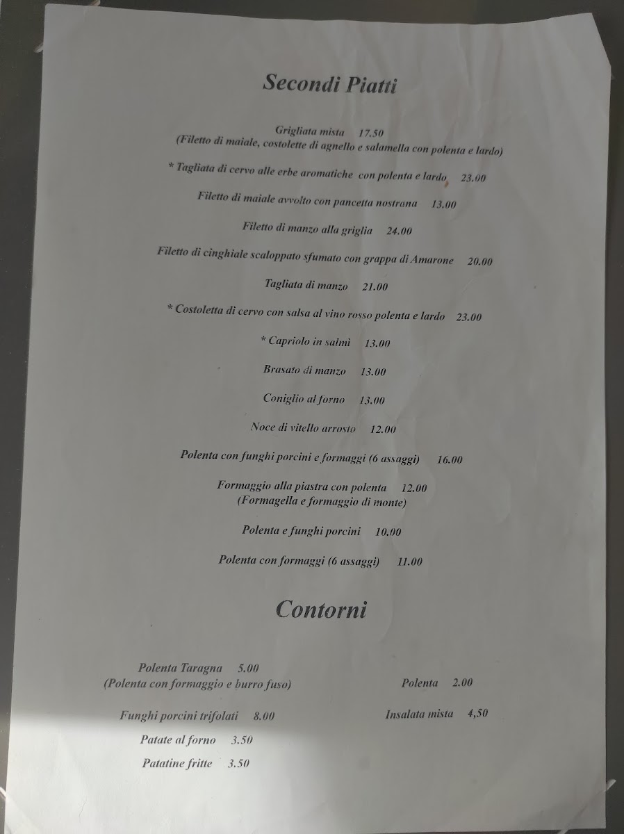 La Baita Photo Menu 9