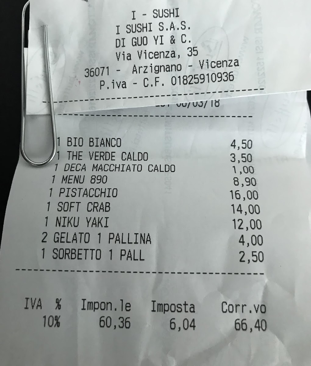 I-Sushi Arzignano Photo Menu 9