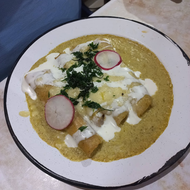 Enchiladas Verdes
