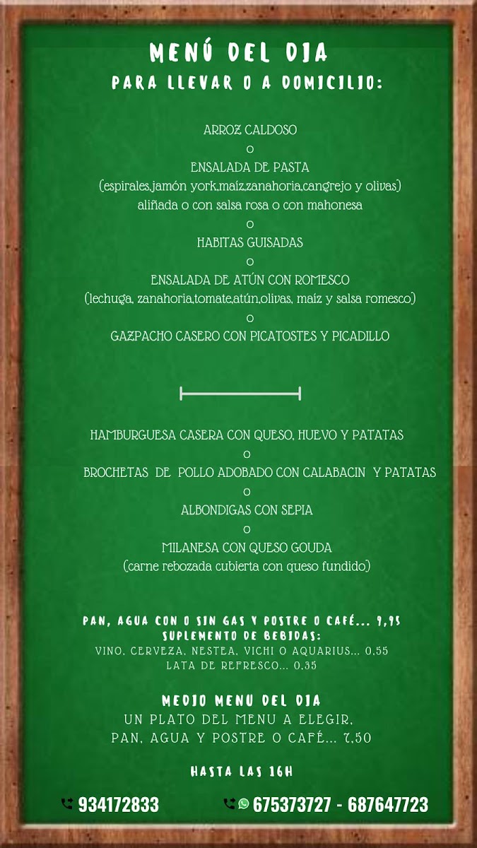 Bar Granja Bigai Photo Menu 4