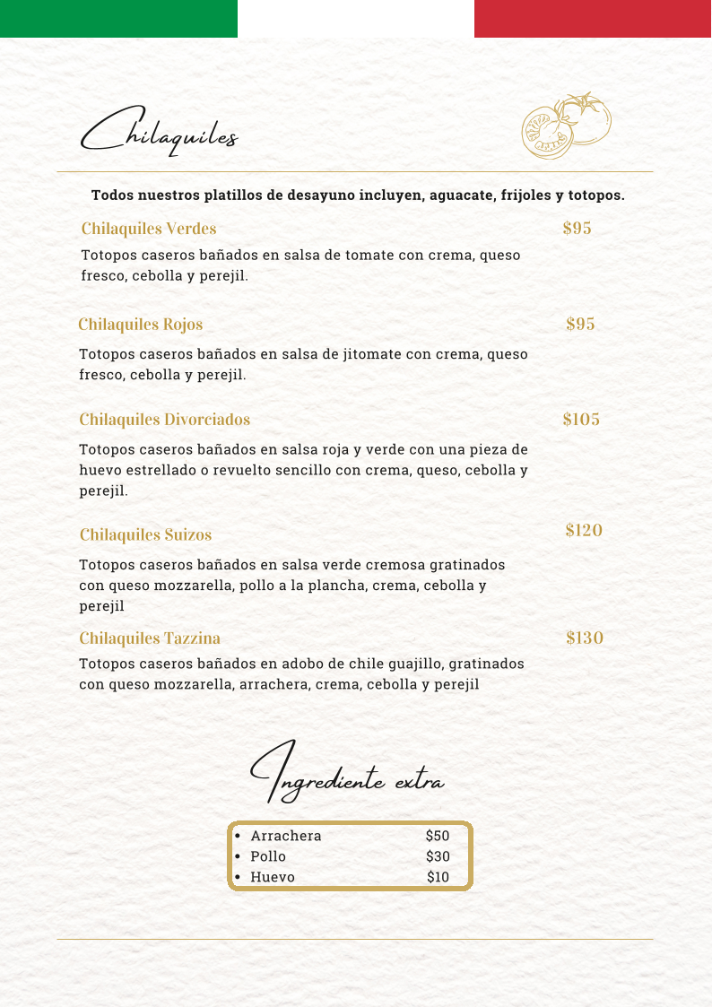 La Tazzina Photo Menu 6