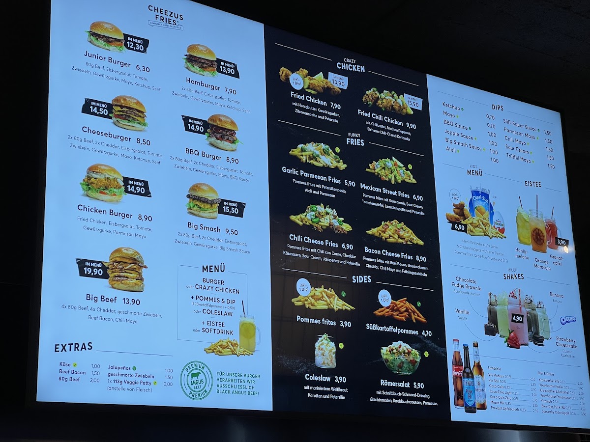 Cheezus Fries Photo Menu 2