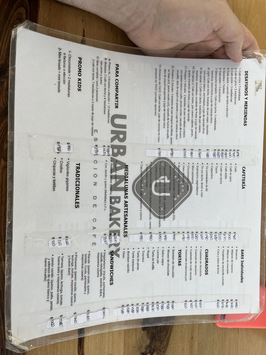 Urban Bakery Photo Menu 3