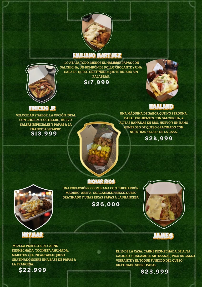 El estadio del sabor Photo Menu 1