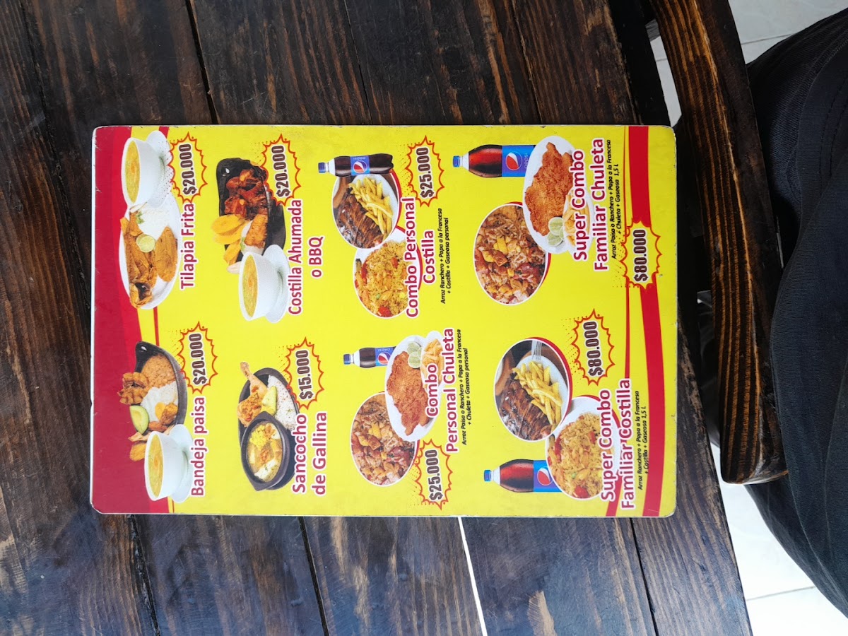 Arroz Paisa Photo Menu 1