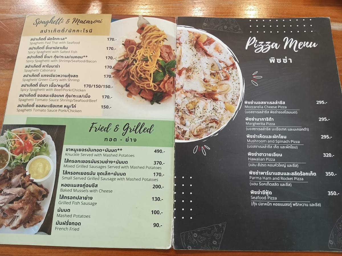 Sintawee Steak & Thai foods Coffee Bakery Photo Menu 4