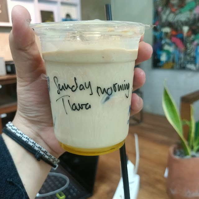Friday I'm in Love Butterscotch Coffee Latte