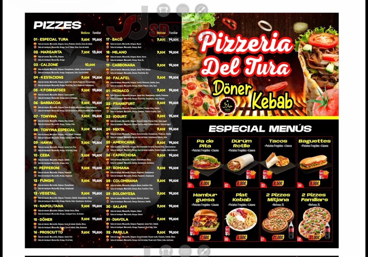 PIZZERIA DEL TURA Photo Menu 4