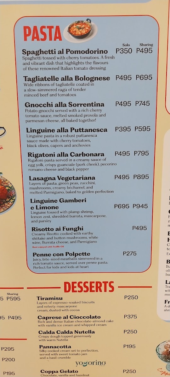 Rossopomodoro - Festival Mall Photo Menu 7