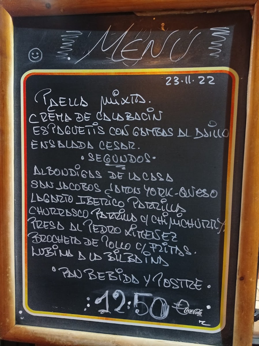 El Buitragueño Photo Menu 10