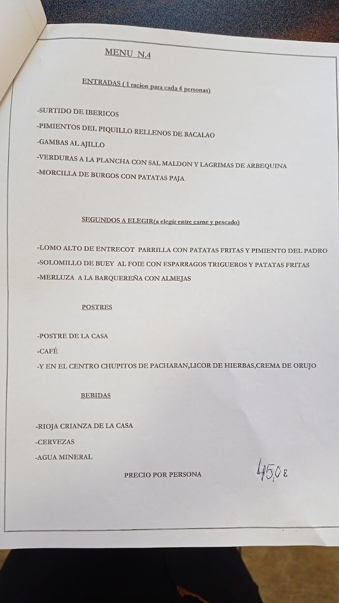 El Buitragueño Photo Menu 3