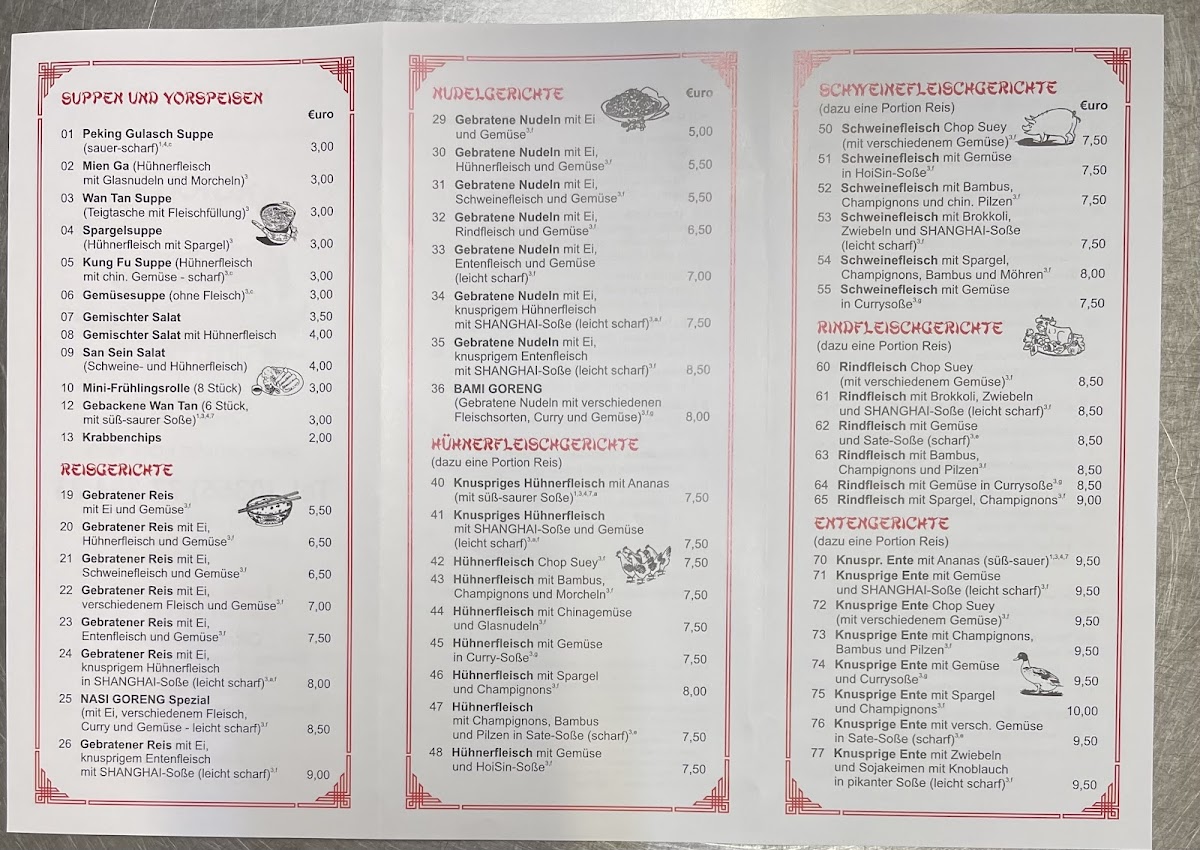 Bistro SHANGHAI-WOK Photo Menu 2