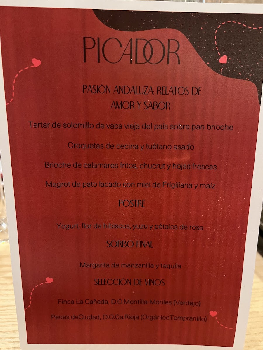 Restaurante Picador Photo Menu 1