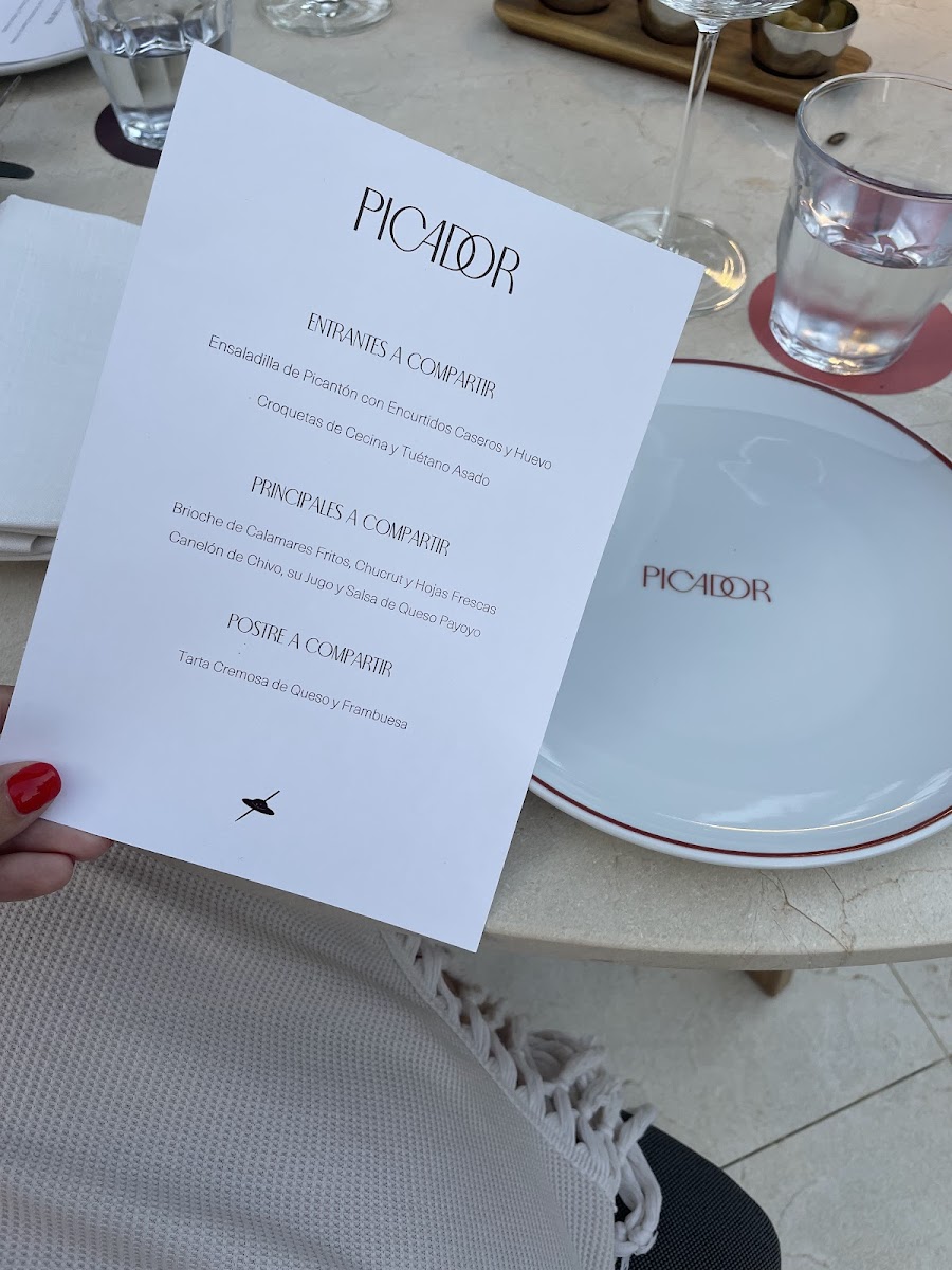 Restaurante Picador Photo Menu 4