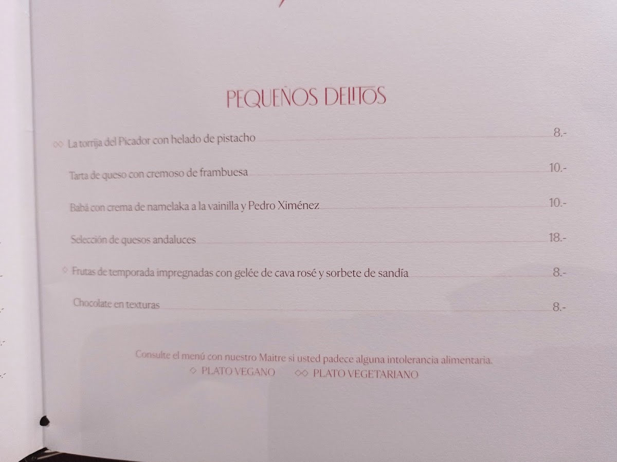 Restaurante Picador Photo Menu 5
