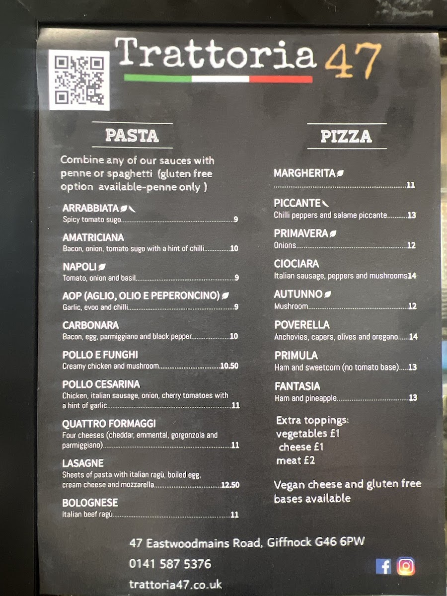 Trattoria 47 Photo Menu 1