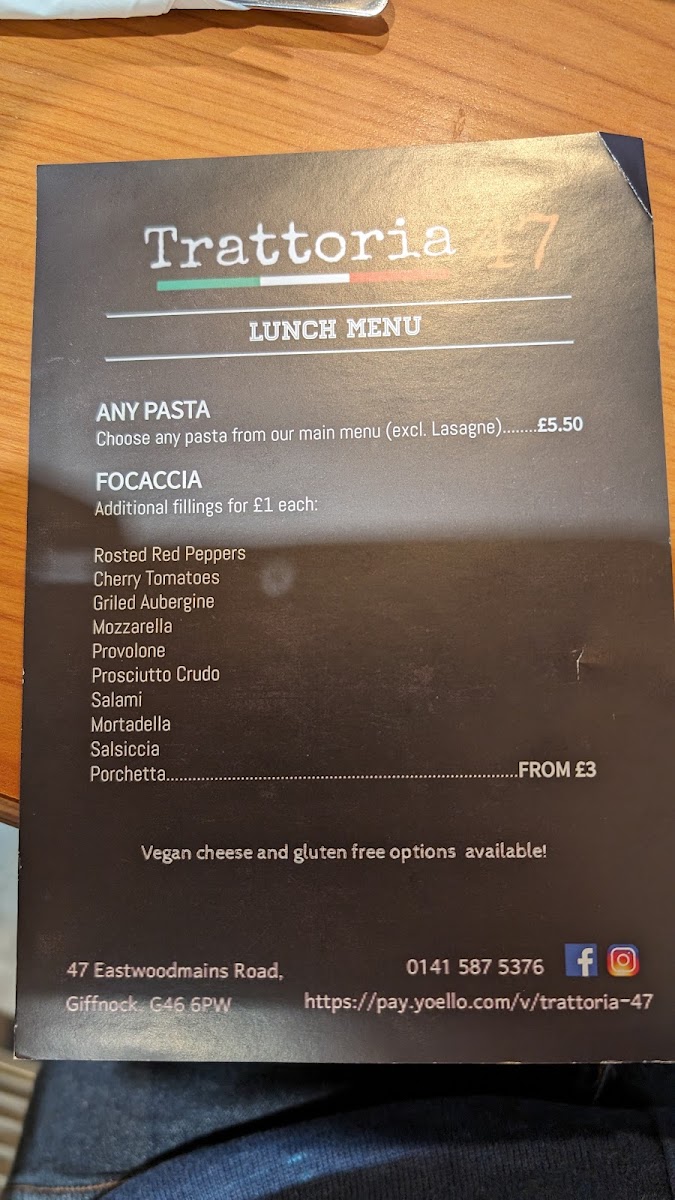 Trattoria 47 Photo Menu 3