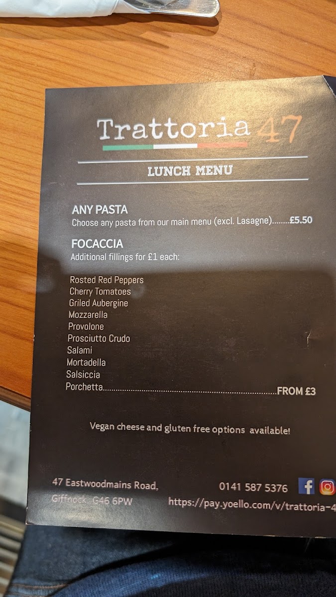 Trattoria 47 Photo Menu 4