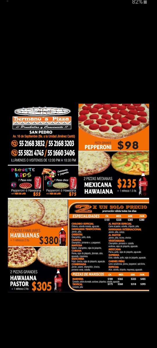 Hermano's Pizza Photo Menu 6