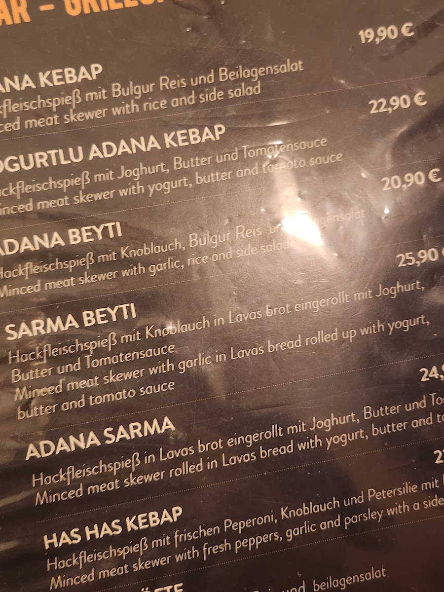 Öz Adana Grillhaus Photo Menu 3