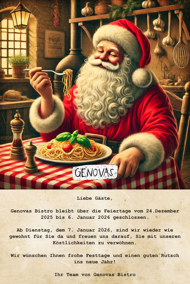 Genovas Bistro Photo Menu 2