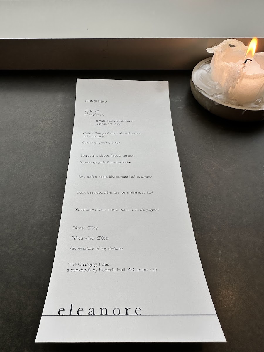 Eleanore Photo Menu 10