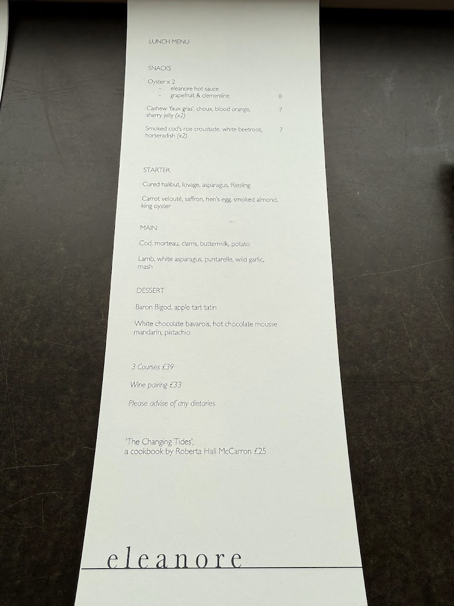 Eleanore Photo Menu 9