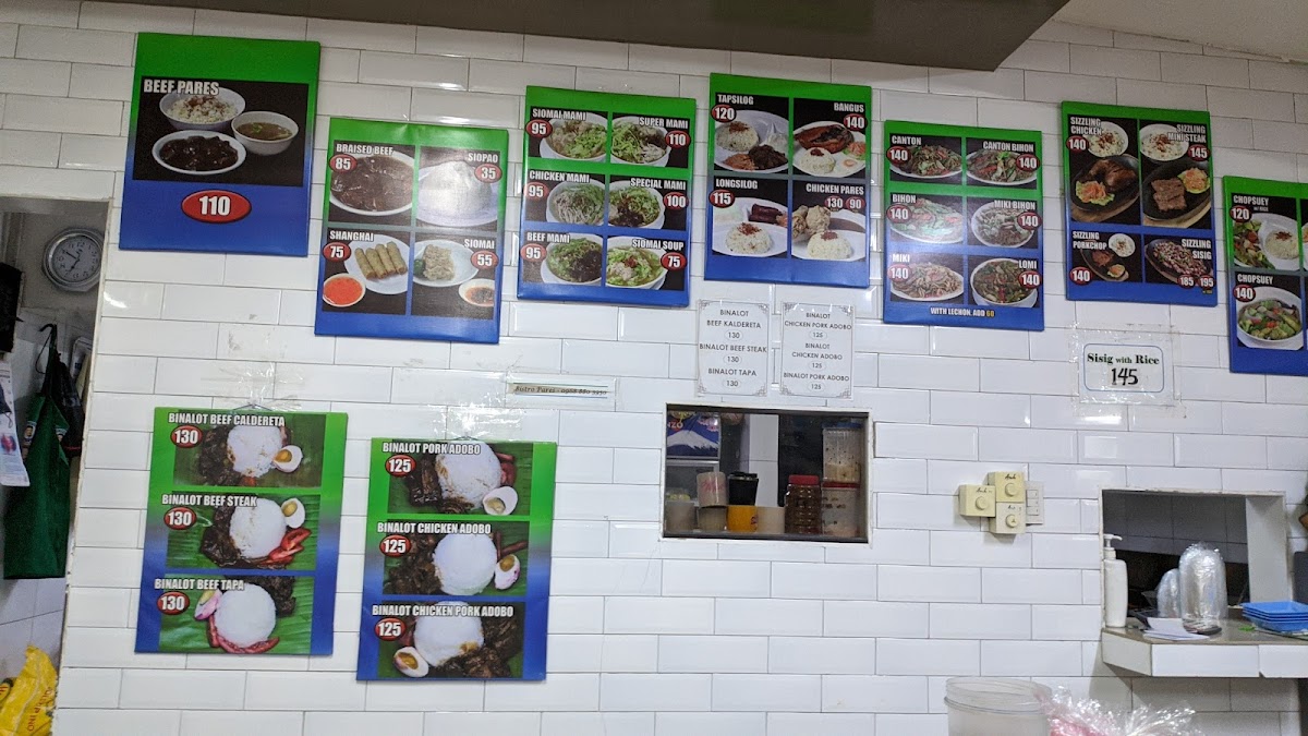 Sulit’s Bistro Photo Menu 3