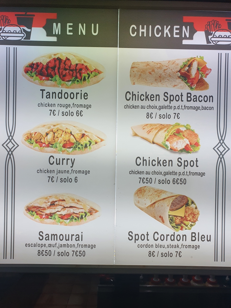 Chicken West Photo Menu 2
